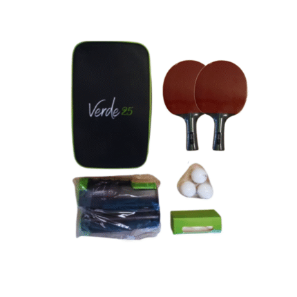 Set tenis de masa Verde25 cu palete, mingi si fileu